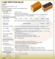 12Pcs DPDT Mini PCB Power Relays 24V Coil 8 Pin 2NO 2NC HK19F Size: 24V Coil
