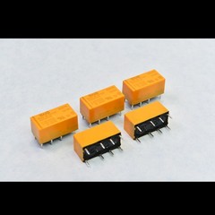 (5) Panasonic DS2E-M-DC12V Signal Relay GEN PURPOSE DPDT 2A 12V Through Hole