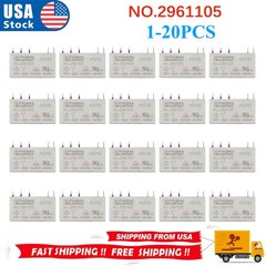 Lots of 24VDC 6A 250VAC 5-Pin For No.2961105 Phoenix Contact Power Relay