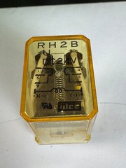 IDEC Corp. RH2B-U DC24V General Purpose Relay, DPDT, 10A, 24VDC, Plug-In x 10 un