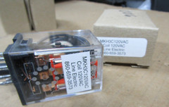 ✌️NEW LINE ELECTRIC MKH3C 120VAC 11 PIN RELAY 10 AMP 250 VAC COIL 120`VAC