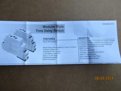 Eaton TMRD1UN Multi-Function Timer SPDT Input: 12-240 VAC/VDC 0.1S-10D New