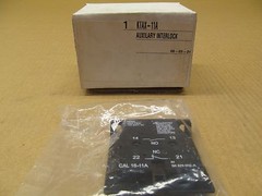 1 NIB SIEMENS KTAX-11A KTAX11A AUX. INTERLOCK KIT 1NO/1NC NEMA 5-7 (8 AVAIL)
