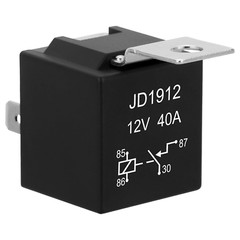 JD1912 Automotive Relay 4-Pin 40A 12V SPST Switch Relay 12v jd1912，Car Truck .
