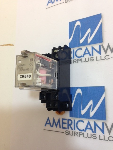 Omron PYC-A1 7A 250 VAC CR840 MY2N Used Lot of 10