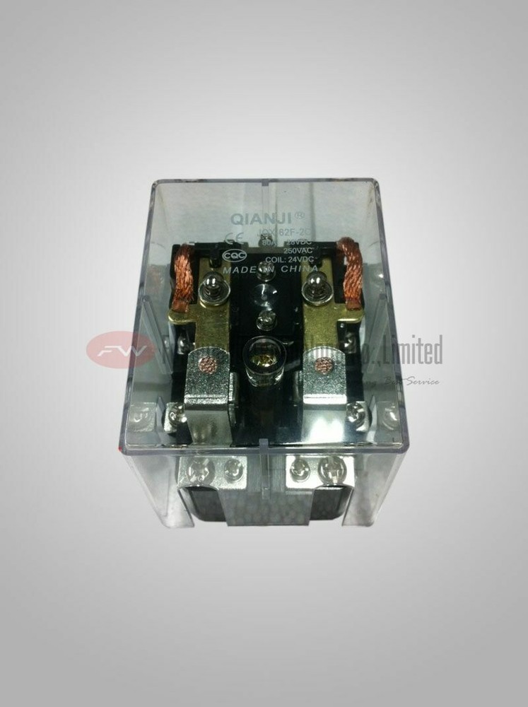 JQX-62F-2C Power Relay 80A 24VDC AC220V x 1PC NEW