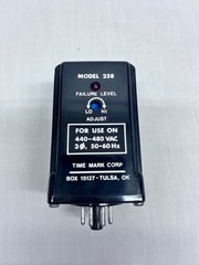 🔥Time Mark 258 -480 VAC 3 PHASE POWER MONITOR VOLTAGE MONITOR