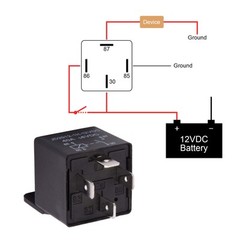 Rele De Automovil 4 Pines 12V 40Amp Spst N.° De Modelo: Jd2912-1h-12vdc 40A …
