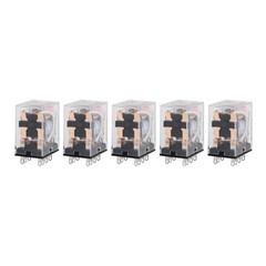 5pcs AC 110V Coil Power Relay 8 pin Replacement for Omron MY2NJ MY2N-J