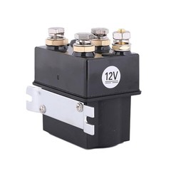 Universal 12V Winch Solenoid Relay Contactor 500A for 8000-15000lbs ATV UTV 4X4