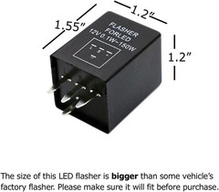 LED Flasher Relay Fix for Turn Signal Bulbs