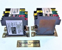 CUTLER HAMMER TYPE R POWEREED RELAY / D40RB / SER A2 / 120 V (LOT OF 2)