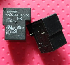 5pcs 832A-1A-F-S 12VDC Relay