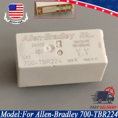 NEW Allen-Bradley 700-TBR224 700TBR224 Power Relay 24VDC 8Pins 250VAC 10A