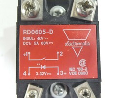 Elektromatic RD0605-D Halbleiterrelais | INSUL: 4kV~ | DC1: 5 A 60V ⎓