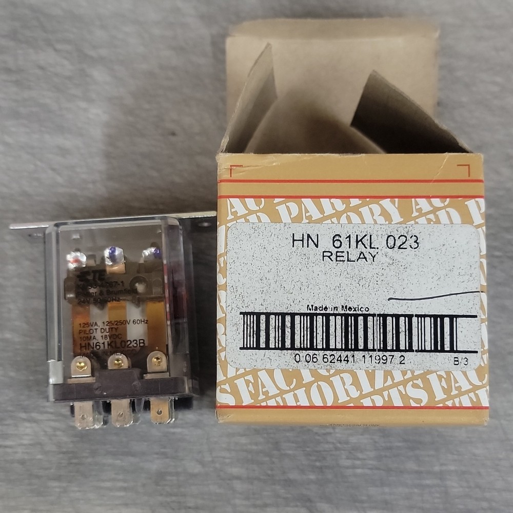 Essex 24V DC Power Relay DPDT 5-Pin Plug-In Pilot Duty Automotive HN61KL023