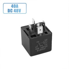 4pcs JD2912 5 Pin DC 48V 40A Universal Car Vehicle Motor Fuse Relay Switch Power