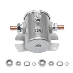 12V 200A 3 Terminal Solenoid Golf Carts Heavy Duty Winch Marine Relay