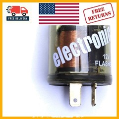 High Performance 2-Pin 12V Flasher Relay – Plug & Play Design for Easy Setup