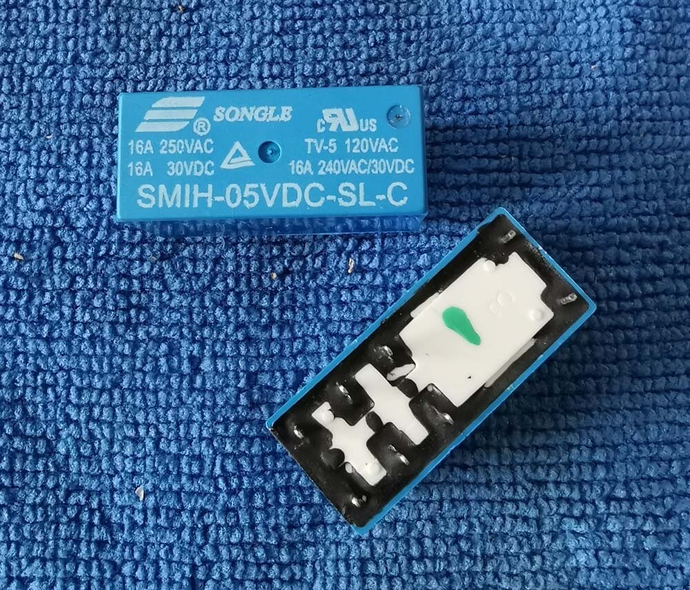 10PCS ORIGINAL SMIH-05VDC-SL-C 5VDC SONGLE Relay 8pins
