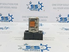 Finder Type 60.12 Relay 110VAC~ With Socket 10A – 250V~