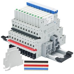 Slim Size 24V Mini Power Relay Set with Jumper and Separator