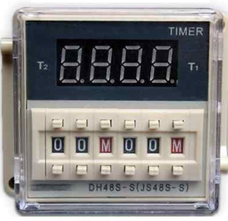 12V DH48S-S Programmable dual control time delay relay