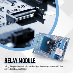12V Light Control Photoresistor Relay Module Detection Sensor XH-M131 V4W77845