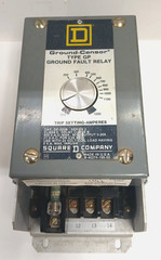 SQUARE D GROUND CENSOR TYPE GP GROUND FAULT RELAY CAT GP-200B SERIES 2 600 VAC