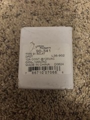BRAND NEW White Rodgers 90-341 W-R/RBM TYPE 91 RELAY