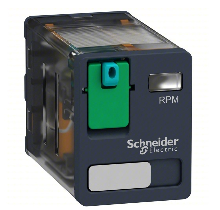 SCHNEIDER General Purpose Relay: Socket Mounted, 15 A Current Rating, 24V DC, 8