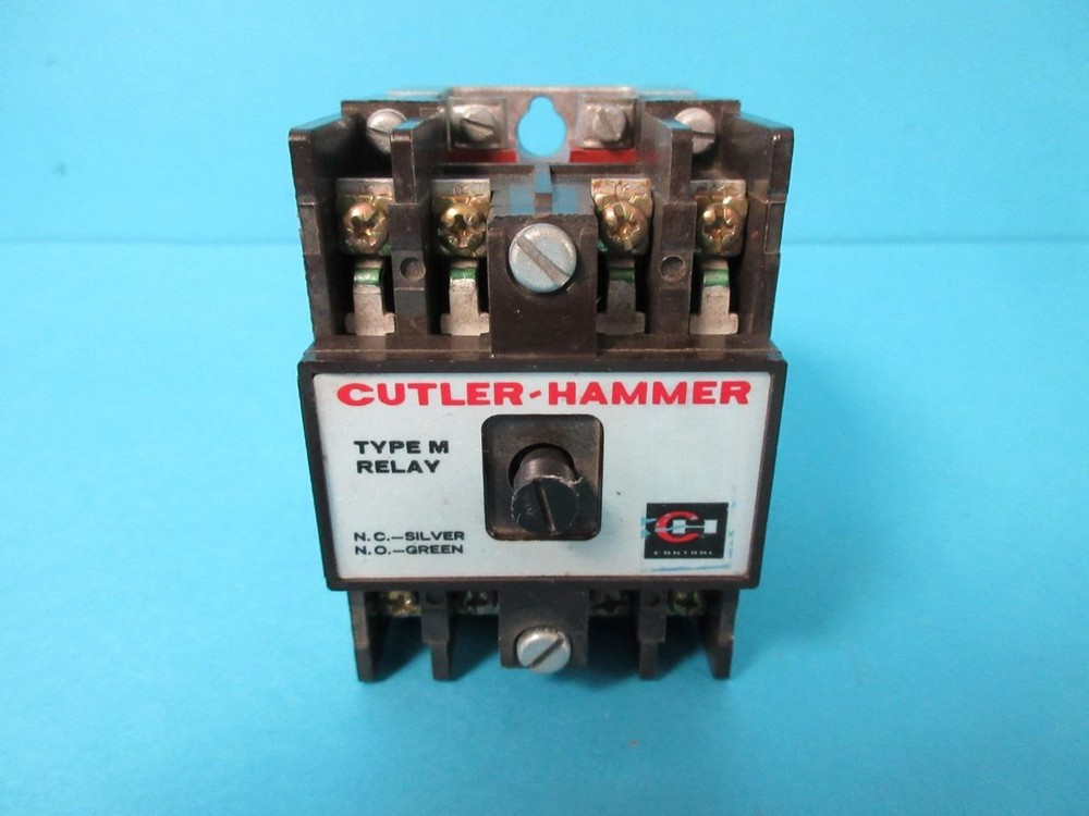 CUTLER HAMMER TYPE M 58CR RELAY NO. D26M-2 – D26MB D26MPR D26MPL D26MPS