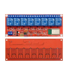 8 Channel Bluetooth Relay Module Bluetooth Mobile Phone Remote Control 5V /12V