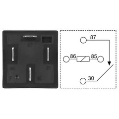 JD1912 12V 40A SPST Waterproof Car Relay – Ideal for Automotive Applications