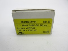 SQUARE D 8501RS14V14 SER. D 24V NSMP