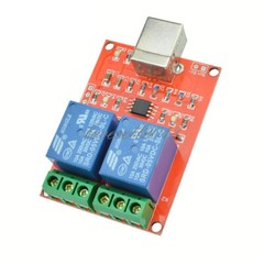 5V USB Relay 2 Channel Programmable Computer Control For Smart Home Control NEW