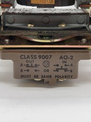 Square D 8501 PO-3 AC Magnetic Relay 8A 3P 600V 120/110V Coil Bolt On