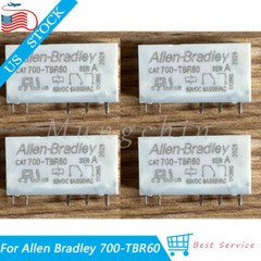 4PCS For Allen-Bradley CAT 700-TBR60 CAT700-TBR60 Power Relay 60V 6A 250VAC 5Pin