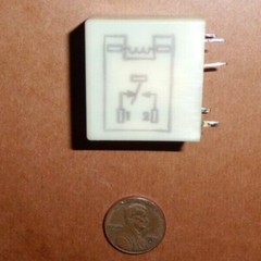CORNELL DUBILIER 5 PIN PC MOUNT POWER RELAY #603-281V/135215164/CDE1077