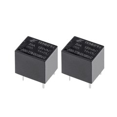 JQC-T78-DC05V-C DC5V Coil SPDT 5 Pin Electromagnetic Power Relay Black 10 Pcs
