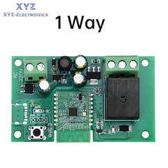 AC220V 1/2/3 Way WIFI Intelligent Switch Relay Module Jog Self Locking Interlock