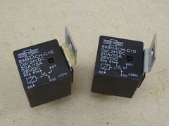 (2) Song Chuan 5-Pin Power Relay 24VDC 20A/15A 28VDC , 896H-1CH-C1S
