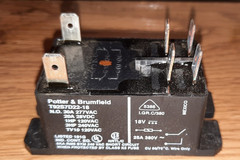 Potter & Brumfield T92S7D22-18 POWER RELAY, DPST-NO, 18 VAC