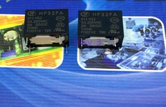 2 pcs new Hongfa relay HF32FA-012-HS2 type 2 pin 5A 250VAC
