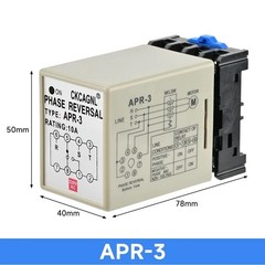 3 Phase Reversal Controller Sequence Relay APR-3 -4 Failure Protection 220/380V