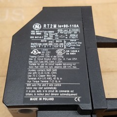 General Electric RT2M Thermal Overload Relay 90-110 Amps, 3 Pole – USED