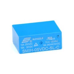 16A SMIH-05V 12V 24VDC-SL-A -SL-C 14FH Power Relays PCB SPDT 6/8 Pins General