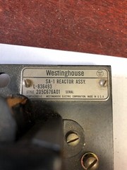 Westinghouse 205C676G01 Reactor Type SA-1