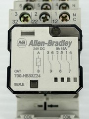 Allen-Bradley 700-HB33Z24 Relay Ser. E With 700-HN153 Base Ser. B – Lot of 2