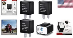 Effortless Installation 12V Adjustable 2 Pin Flasher Relay Set for Motorcycles